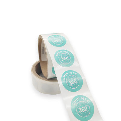 কালার প্রিন্টিং RFID NFC ট্যাগ NFC ট্যাগ লেবেল PET/PVC উপাদান