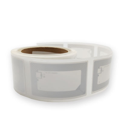 50mm*50mm RFID HF ট্যাগ ISO15693 13.56mhz RFID লাইব্রেরি ট্যাগ কাস্টমাইজ করুন