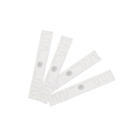 ফ্যাব্রিক RFID Uhf লন্ড্রি ট্যাগ 20*86mm মেশিন ধোয়া যায় RFID ট্যাগ