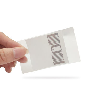 খরচ ব্যবস্থাপনার জন্য R6 চিপ RFID খুচরা লেবেল 80X45mm
