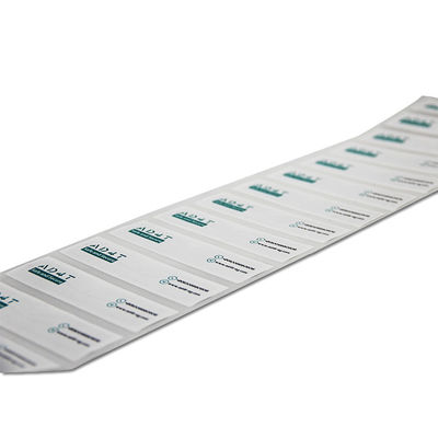 প্রলিপ্ত কাগজ RFID UHF ট্যাগ UHF উইন্ডশিল্ড স্টিকার Monza M4QT