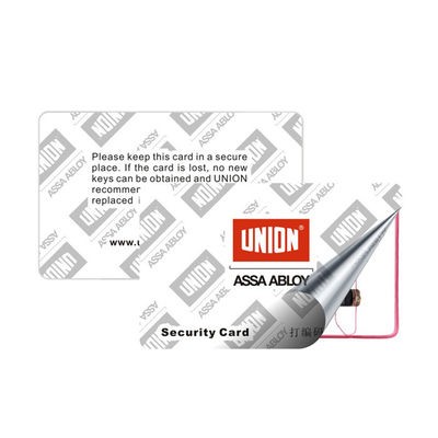 ISO 14443A CR80 প্লাস্টিক NFC RFID কার্ড 213 13.56mhz ফ্রিকোয়েন্সি