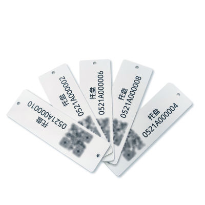 টার্নওভার বক্স RFID প্যালেট ট্যাগ 80*25mm উচ্চ ফ্রিকোয়েন্সি UHF স্ট্যান্ডার্ড