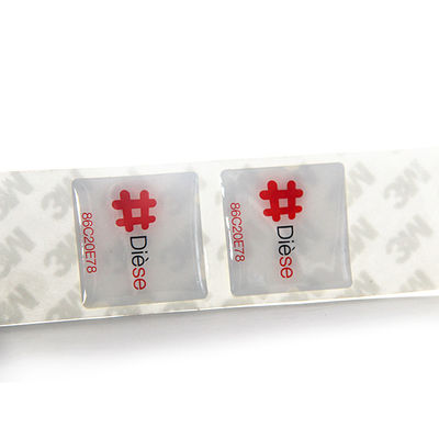 কাস্টম প্রিন্ট PVC রজন Rfid Epoxy Tag 13.56MHz জলরোধী