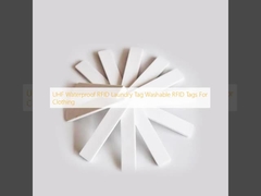 পোশাকের জন্য UHF জলরোধী RFID লন্ড্রি ট্যাগ ধোয়া যায় এমন RFID ট্যাগ