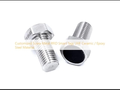 কাস্টমাইজড স্ক্রু মেটাল RFID স্মার্ট ট্যাগ UHF সিরামিক / Epoxy ইস্পাত উপাদান