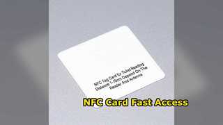 NFC RFID কার্ড 13.56MHz 1-10cm পড়ার দূরত্ব৷