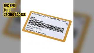 NFC RFID কার্ড CR80 অ্যাক্সেস কন্ট্রোল 13.56MHz
