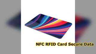 NFC RFID কার্ড 100k সাইকেল 10 বছরের ডেটা