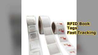লাইব্রেরির জন্য RFID বুক ট্যাগ ISO 15693 ইনলে